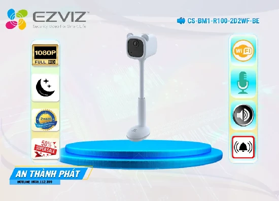 Lắp đặt camera Camera Wifi Ezviz CS-BM1-R100-2D2WF-Be Tiết Kiệm