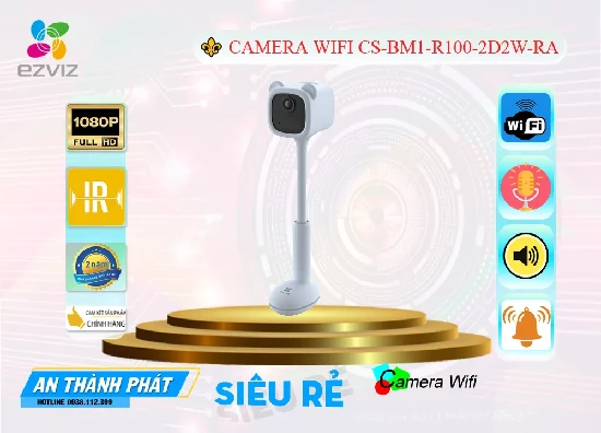 Lắp đặt camera CS-BM1-R100-2D2WF-Ra Camera Với giá cạnh tranh Wifi Ezviz