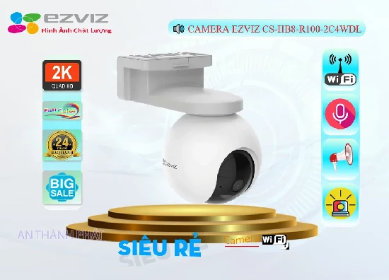Lắp đặt camera Camera CS-HB8-R100-2C4WDL Wifi Ezviz ✴