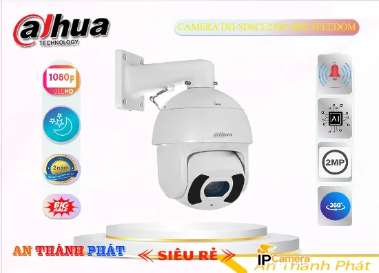 Lắp đặt camera DH-SD6CE230U-HNI Camera Chính Hãng Dahua