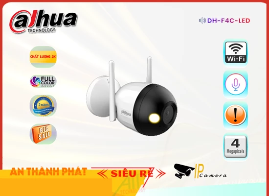 Lắp đặt camera Camera DH-F4C-LED Dahua ✓