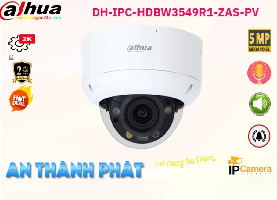Lắp đặt camera DH-IPC-HDBW3549R1-ZAS-PV Camera Dahua