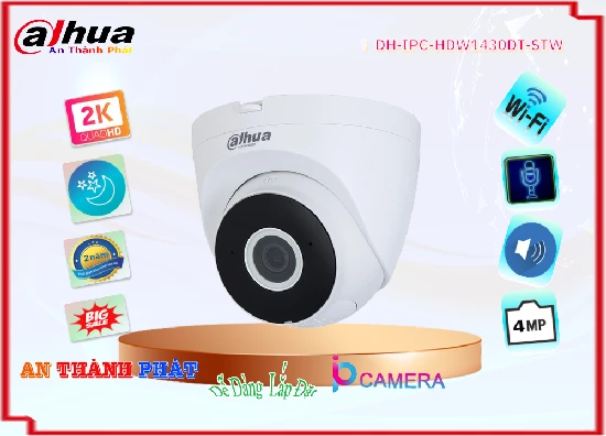 Lắp đặt camera DH-IPC-HDW1430DT-STW Camera Thiết kế Đẹp Dahua