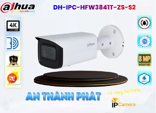 Lắp đặt camera Dahua DH-IPC-HFW3841T-ZS-S2 Sắc Nét