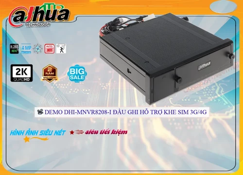 Lắp đặt camera DHI-MNVR8208-I Sắc Nét Dahua