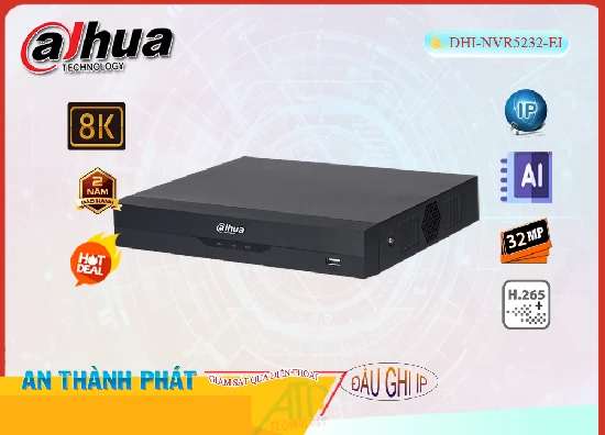 Lắp đặt camera Đầu ghi Dahua DHI-NVR5232-EI Tiết Kiệm