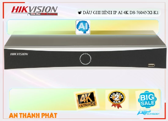 Lắp đặt camera DS-7604NXI-K1Thiết Bị Ghi Hình Chất Lượng Hikvision