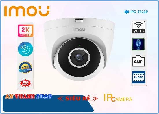 Lắp đặt camera 🌟👌 Camera IPC-T42EP Wifi Imou Với giá cạnh tranh