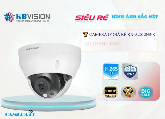 Lắp đặt camera KBvision KX-A2012N3-R Sắc Nét
