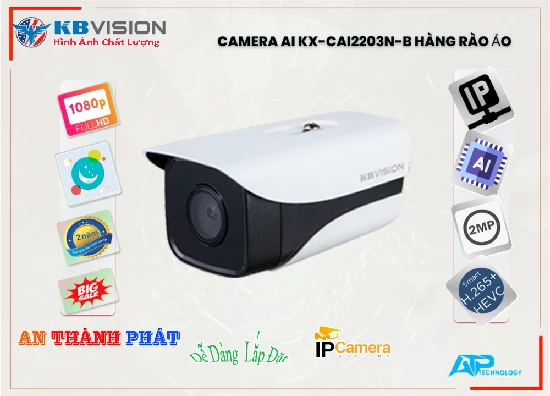 Lắp đặt camera KX-CAi2203N-B Sắc Nét KBvision
