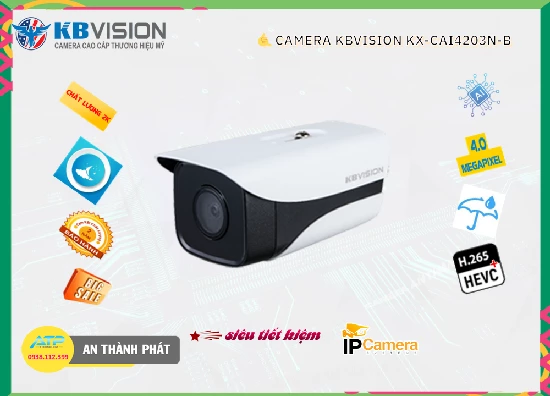 Lắp đặt camera Camera KBvision KX-CAi4203N-B