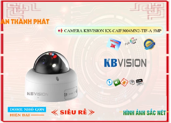 Lắp đặt camera KX-CAiF4004MN2-TiF-A Camera Thiết kế Đẹp KBvision ✅