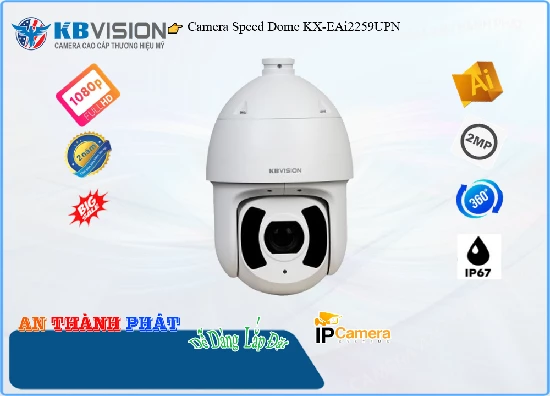 Lắp đặt camera Camera KX-EAi2259UPN KBvision Thiết kế Đẹp