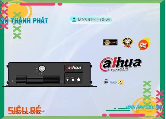 Lắp đặt camera Đầu Ghi Dahua MXVR1004-GFWI