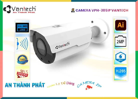 Lắp đặt camera Camera VPH-305IP VanTech