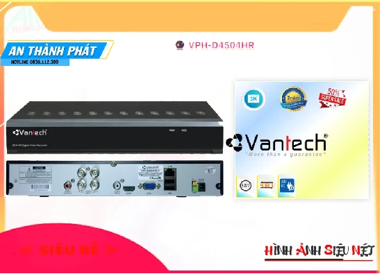 Lắp đặt camera VPH-D4504HR VanTech Giá rẻ