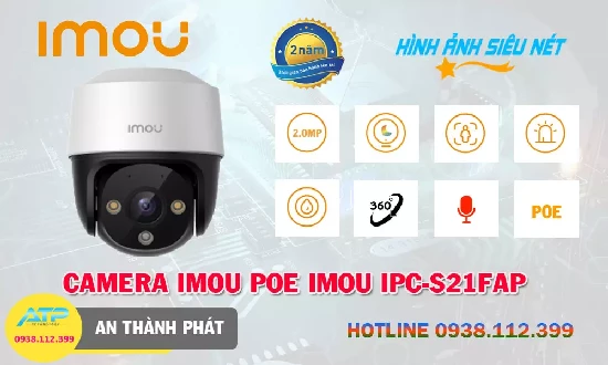 Lắp đặt camera Camera Giá Rẻ Wifi Imou IPC-S21FAP Giá rẻ