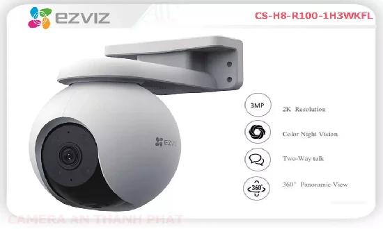 Lắp đặt camera CS-H8-R100-1H3WKFL Camera Wifi Ezviz