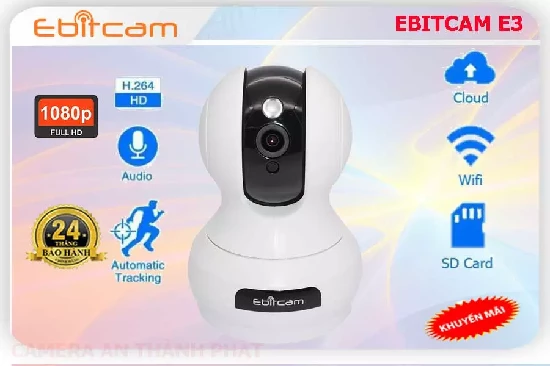 Lắp đặt camera Ebitcame3 Camera Wifi Ebitcam