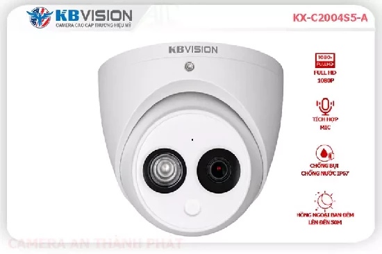 Lắp đặt camera KBvision KX-C2004S5-A Sắc Nét