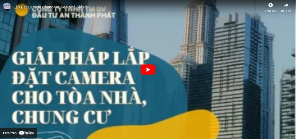 Bộ Camera IP Có Tích Hợp Míc Ghi Âm Trong Nhà