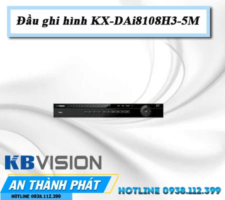 đầu ghi hình , Đầu ghi hình KX-DAi8108H3-5M,KX-DAi8108H3-5M, Đầu ghi hình chất lượng 