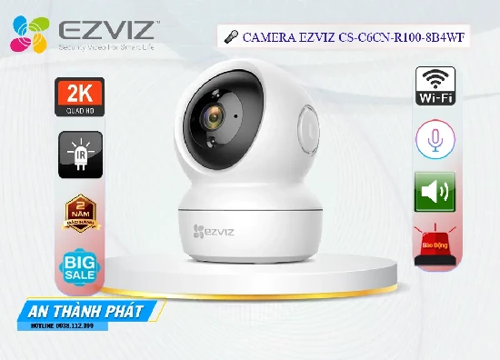 Lắp đặt camera CS-C6CN-R100-8B4WF Wifi Ezviz Với giá cạnh tranh