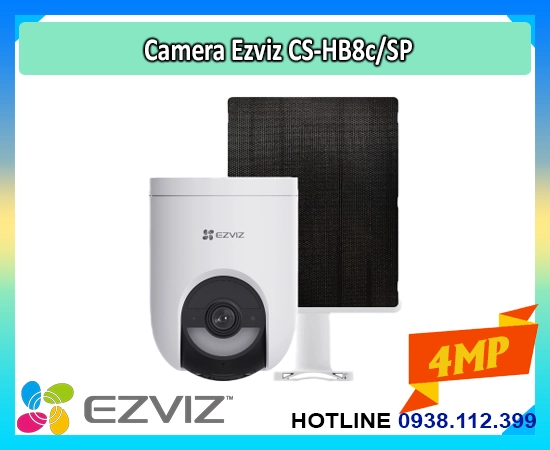 Lắp đặt camera Camera CS-HB8c/SP Dùng Pin Mặt Trời