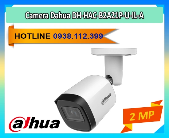 Camera DH-HAC-B2A21P-U-IL-A Full Color, DH-HAC-B2A21P-U-IL-A có màu ban đêm, Giá camera DH-HAC-B2A21P-U-IL-A, Camera ngoài trời DH-HAC-B2A21P-U-IL-A, Camera Dahua ánh sáng kép DH-HAC-B2A21P-U-IL-A, DH-HAC-B2A21P-U-IL-A tích hợp mic, Camera 2MP DH-HAC-B2A21P-U-IL-A