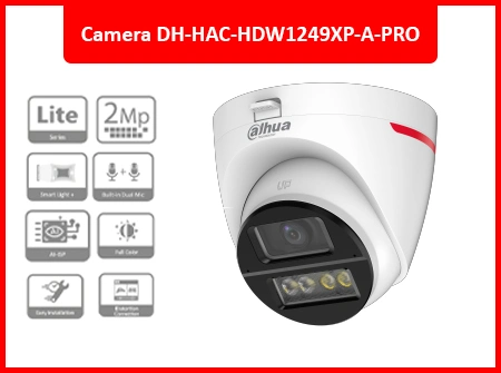 Lắp đặt camera Camera DH-HAC-HDW1249XP-A-PRO