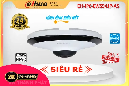 Lắp camera wifi giá rẻ Camera DH-IPC-EW5541P-AS Dahua, DH-IPC-EW5541P-AS, bán camera  DH-IPC-EW5541P-AS, giá camera  DH-IPC-EW5541P-AS, phân phối camera  DH-IPC-EW5541P-AS,  Fisheye DH-IPC-EW5541P-AS