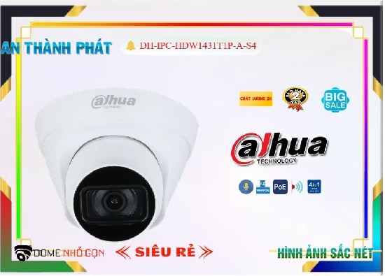 Lắp camera wifi giá rẻ DAHUA DH-IPC-HDW1431T1P-A-S4 Camera IP 4MP,Giá DH-IPC-HDW1431T1P-A-S4,phân phối DH-IPC-HDW1431T1P-A-S4,DH-IPC-HDW1431T1P-A-S4Bán Giá Rẻ,Giá Bán DH-IPC-HDW1431T1P-A-S4,Địa Chỉ Bán DH-IPC-HDW1431T1P-A-S4,DH-IPC-HDW1431T1P-A-S4 Giá Thấp Nhất,Chất Lượng DH-IPC-HDW1431T1P-A-S4,DH-IPC-HDW1431T1P-A-S4 Công Nghệ Mới,thông số DH-IPC-HDW1431T1P-A-S4,DH-IPC-HDW1431T1P-A-S4Giá Rẻ nhất,DH-IPC-HDW1431T1P-A-S4 Giá Khuyến Mãi,DH-IPC-HDW1431T1P-A-S4 Giá rẻ,DH-IPC-HDW1431T1P-A-S4 Chất Lượng,bán DH-IPC-HDW1431T1P-A-S4
