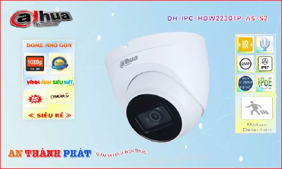 Lắp đặt camera DH-IPC-HDW2230TP-AS-S2 Camera Dahua