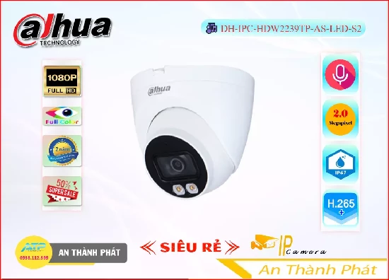 Lắp camera wifi giá rẻ Camera IP Full Color DH-IPC-HDW2239TP-AS-LED-S2,DH-IPC-HDW2239TP-AS-LED-S2,IPC-HDW2239TP-AS-LED-S2,camera ip DH-IPC-HDW2239TP-AS-LED-S2, Camera dahua DH-IPC-HDW2239TP-AS-LED-S2, camera quan sát DH-IPC-HDW2239TP-AS-LED-S2,caimera giam sát DH-IPC-HDW2239TP-AS-LED-S2
