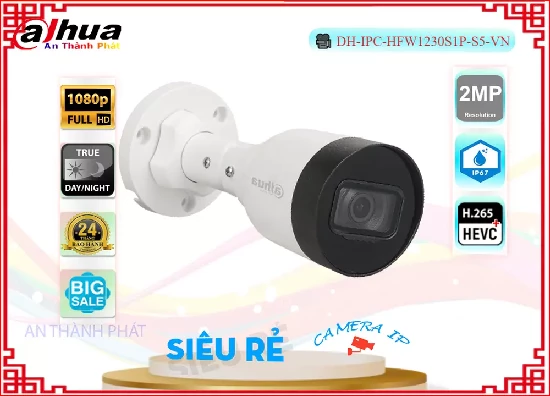 Lắp đặt camera DH-IPC-HFW1230S1P-S5-VN Camera Dahua