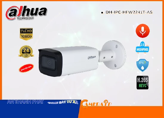 Lắp đặt camera tân phú Camera Dahua DH-IPC-HFW2241T-AS