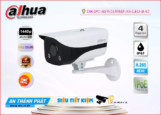 Lắp đặt camera DH-IPC-HFW2439MP-AS-LED-B-S2 Camera Giá rẻ Dahua ✓
