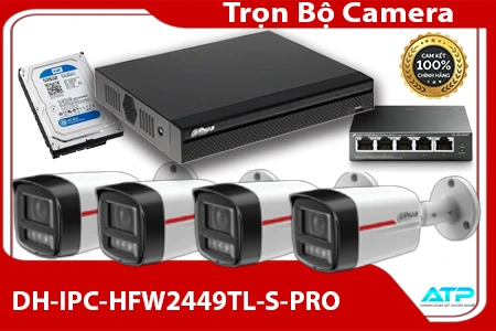 Lắp đặt camera Bộ Camera Chuyên Dụng Cho Kho Hàng(4MP)