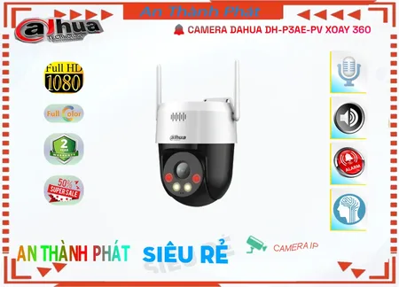 Lắp đặt camera tân phú Camera Wifi Ngoài Trời DH-P3AE-PV Giá rẻ