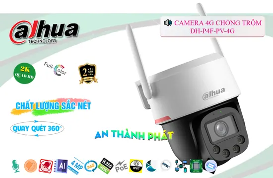 Lắp đặt camera DH-P4F-PV-4G Camera Dahua Giá rẻ