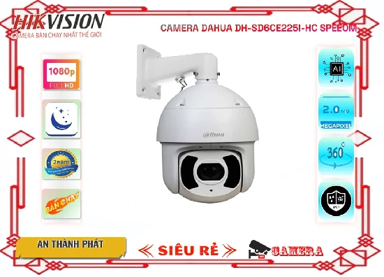 Lắp đặt camera Camera Dahua Giá rẻ DH-SD6CE225I-HC