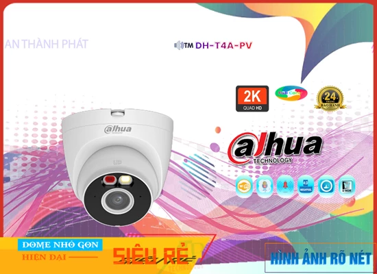 Lắp đặt camera DH-T4A-PV Camera Chính Hãng Dahua