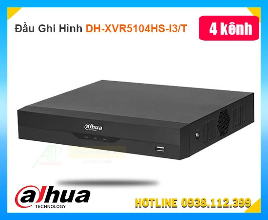 DH-XVR5104HS-I3/T, đầu ghi DH-XVR5104HS-I3/T, thông số DH-XVR5104HS-I3/T, cấu hình DH-XVR5104HS-I3/T, thông số kỹ thuật DH-XVR5104HS-I3/T, giá DH-XVR5104HS-I3/T, thông số đầu ghi DH-XVR5104HS-I3/T, đầu thu DH-XVR5104HS-I3/T, đầu ghi hình DH-XVR5104HS-I3/T
