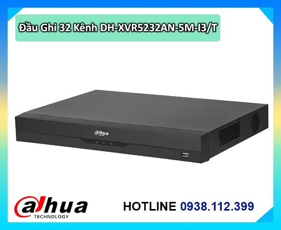 thông số DH-XVR5232AN-5M-I3/T,DH-XVR5232AN-5M-I3/T Giá Hấp Dẫn,chất lượng DH-XVR5232AN-5M-I3/T, đầu ghi 32 kênh DH-XVR5232AN-5M-I3/T, đầu ghi giá rẻ DH-XVR5232AN-5M-I3/T, DH-XVR5232AN-5M-I3/T giá rẻ, DH-XVR5232AN-5M-I3/T dahua, đầu ghi dahua DH-XVR5232AN-5M-I3/T