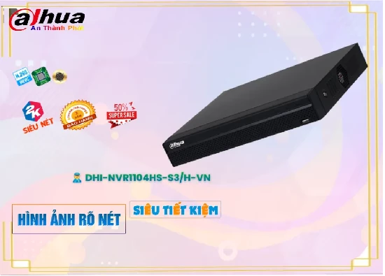 Lắp đặt camera Đầu Thu Dahua DHI-NVR1104HS-S3H-VN