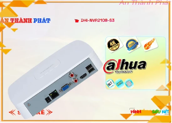 Lắp đặt camera Đầu Thu Dahua DHI-NVR2108-S3
