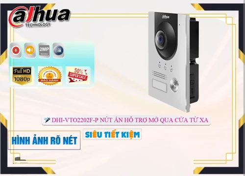 Lắp đặt camera tân phú Chuông Cửa Dahua DHI-VTO2202F-P