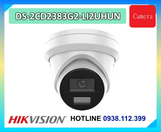 Camera ColorVu DS-2CD2383G2-LI2UHUN, Camera Hikvision 8MP DS-2CD2383G2-LI2UHUN, Lắp camera DS-2CD2383G2-LI2UHUN, Camera giám sát DS-2CD2383G2-LI2UHUN, Camera IP PoE DS-2CD2383G2-LI2UHUN, Đánh giá DS-2CD2383G2-LI2UHUN, Review DS-2CD2383G2-LI2UHUN, DS-2CD2383G2-LI2UHUN chính hãng giá tốt