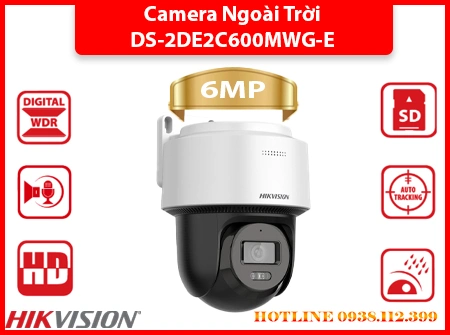 camera siêu nét DS-2DE2C600MWG-E, camera 6MP DS-2DE2C600MWG-E, camera quay đêm có màu DS-2DE2C600MWG-E, camera đàm thoại 2 chiều DS-2DE2C600MWG-E, camera ngoài trời DS-2DE2C600MWG-E, camera phát hiện chuyển động DS-2DE2C600MWG-E, camera Hikvision 6MP DS-2DE2C600MWG-E