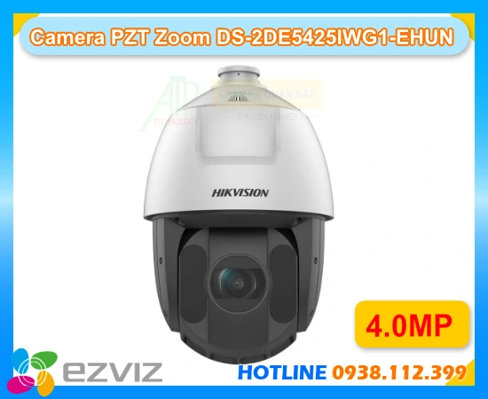 DS-2DE5425IWG1-EHUN, Camera DS-2DE5425IWG1-EHUN, Camera PTZ Hikvision 4MP, Camera Zoom 25X, Camera Hồng Ngoại 150m, Camera Speed Dome IP67, Camera DarkFighter Hikvision, Camera Quan Sát Tầm Xa
